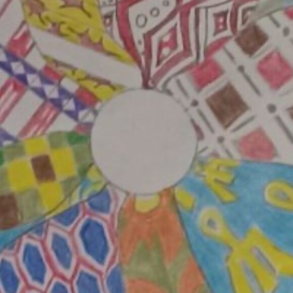 Hand Drawn Art of Embroidery of Ukraine - Picture 2 of 4